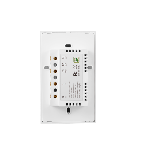 Chaoran Google Assistant IFTTT Interruptor WiFi US Standard Glass Touch Switch Smart